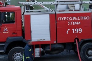 Φωτιά σε δασική έκταση στην Ηλεία: Ισχυροί άνεμοι στην περιοχή, σηκώθηκε ελικόπτερο [εικόνες-βίντεο]