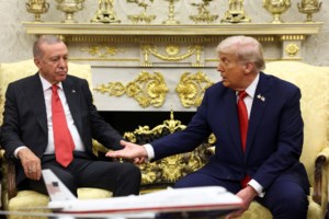 Εγκώμια Ερντογάν σε Τραμπ για τις προσπάθειες τερματισμού του πολέμου στη Γάζα