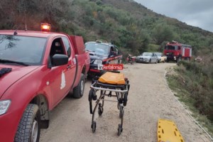 Συγκλονιστική διάσωση στην Ηλεία - Έπεσε σε γκρεμό 30 μέτρων με το αμάξι [εικόνες - βίντεο] - εικόνα 2