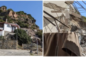 Ιεράπετρα: Το πριν και το μετά από την αποκόλληση του βράχου - Λέκκας: Ήταν θέμα χρόνου να συμβεί - εικόνα 6