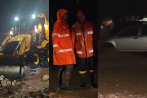 Δραματική διάσωση γυναίκας στην Άνω Γλυφάδα: Την τράβηξαν τελευταία στιγμή από τα ορμητικά νερά [βίντεο]