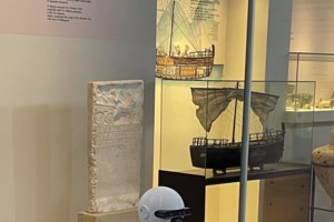 Το εντυπωσιακό φορητό ηλιακό ρολόι στο Aρχαιολογικό Mουσείο Φιλίππων - Χρονολογείται στο 250-350 μ.Χ