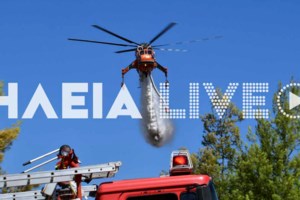 Φωτιά στο Σοφικό Κορινθίας: Καλύτερη η εικόνα - Εκκενώθηκαν προληπτικά 3 οικισμοί και ένα μοναστήρι [βίντεο] - εικόνα 2