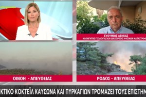 Προειδοποίηση Λέκκα: "Θα βλέπουμε καταστροφές κάθε καλοκαίρι - Τεράστιες οι επιπτώσεις των πυρκαγιών στην Αττική" [Βίντεο]