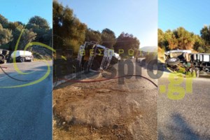 Παραμυθιά: Οδηγός βρήκε κρυμμένους στο φορτηγό του δύο άνδρες - Ο ένας ήταν νεκρός