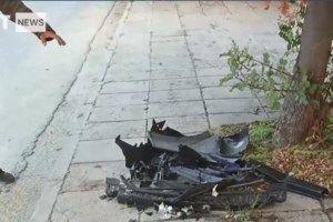 Τραγωδία στη Θεσσαλονίκη: Καραμπόλα τριών αυτοκινήτων με έναν άντρα νεκρό - εικόνα 2