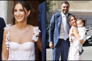 Παύλος Μαρινάκης: Βόλτα στη Βουκουρεστίου με τον γιο του και τη στιλάτη δικηγόρο σύζυγό του - εικόνα 11