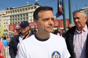 Παντού μαζί: Ο Χάρης Δούκας με τη σύντροφό του Γεωργία Πολυτάνου στην αποκριάτικη γιορτή στο Ζάππειο [εικόνες] - εικόνα 4