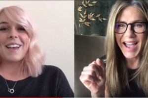 H άσεμνη χειρονομία της εκνευρισμένης Ανιστον που έγινε viral: Κορονοϊέ, ξεκουμπίσου [Εικόνα] - εικόνα 2