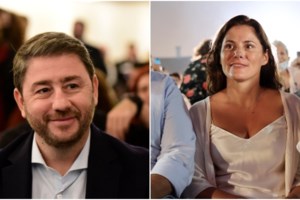 Η Μπέττυ Μπαζιάνα πήγε μαζί με τους γιους της στην παράσταση "Η Απολογία της Μαρί Κιουρί" - εικόνα 2