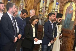 Στο Αρκαλοχώρι ο Ανδρουλάκης: Η 9η Ιουνίου είναι ευκαιρία να στείλει ο λαός ένα μήνυμα αποδοκιμασίας στην κυβέρνηση