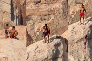 Ν. Αφρική: Viral η ινφλουένσερ που κολύμπησε σε νερά με λύματα χωρίς να το έχει καταλάβει [βίντεο]