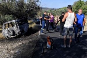 Φωτιά στις γραμμές του ΗΣΑΠ μεταξύ Πειραιά και Φαλήρου