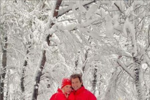 Η Ελένη Μενεγάκη στο ηλιόλουστο Μεξικό ένα χρόνο μετά τη γέννηση της Μαρίνας