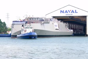 Καθελκύστηκε η φρεγάτα "Κίμων" στη Γαλλία - Η πρώτη ελληνική Belharra [βίντεο]