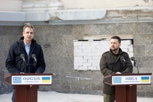 Κυριάκος Μητσοτάκης: Οι επτά ώρες με τον Ζελένσκι στην Οδησσό μέσα από 10 φωτογραφικά κλικ [εικόνες]