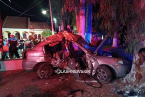 Χανιά: Θλίψη για τον 18χρονο Κωνσταντίνο που έχασε τη ζωή του σε τροχαίο - Άμορφη μάζα το αυτοκίνητο [εικόνες] - εικόνα 2