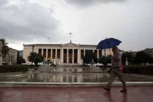 Ισχυρή καταιγίδα στη Θεσσαλονίκη: Άνοιξαν οι ουρανοί και πλημμύρισαν οι δρόμοι [εικόνες - βίντεο] - εικόνα 2