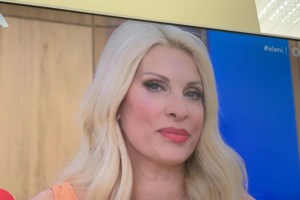 Η απίστευτη αγκαλιά με την φορτισμένη Ελένη Μενεγάκη λίγο πριν το "αντίο"