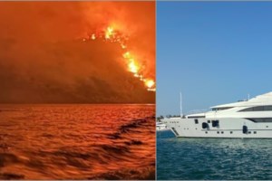 "Πάρτι" βεγγαλικών στην Πάρνηθα ενώ οι ριπές του ανέμου άγγιζαν τα 10 μποφόρ και τον κίνδυνο πυρκαγιάς στο κόκκινο - Βίντεο - εικόνα 5