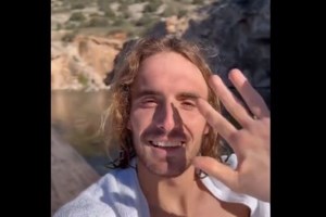 Τσιτσιπάς: Εφαγα ξύλο για το Harrods, αλλά δεν πειράζει - "90% πόνος και 10% χαρά" το τένις