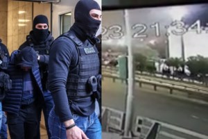 Ρέντη: Επικεφαλής συνδέσμου ο "καθοδηγητής" με το full face - Οχημα "ντελίβερι" με τις φωτοβολίδες