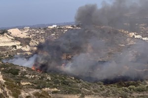 Κικίλιας για τη φωτιά στο Παγγαίο: Εκδηλώθηκε από ανθρώπινο χέρι