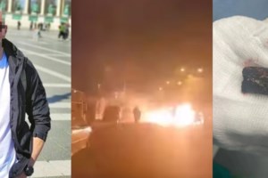 "Προσπαθήσαμε να σβήσουμε τη φωτοβολίδα με πυροσβεστήρες αλλά δεν έσβηνε" – Συγκλονίζει συνάδελφος του αστυνομικού - εικόνα 2