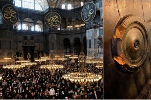 Αγία Σοφία - Οργή για νέες εικόνες βανδαλισμού: Έκαναν παπουτσοθήκη ιστορική δεξαμενή νερού - εικόνα 10