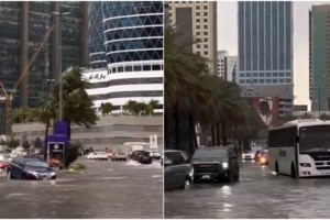 Ντουμπάι: Βροχή ενός ολόκληρου χρόνου έπεσε σε 12 ώρες - "Ήταν πρωτόγνωρο αυτό που συνέβη" λένε Έλληνες κάτοικοι [Βίντεο] - εικόνα 5