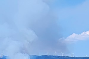 Ροδόπη: Η εικόνα της φωτιάς στην περιοχή Χλόη - Τεράστια κινητοποίηση της Πυροσβεστικής