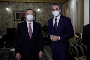 Στην ελληνική πρεσβεία της Λιβύης ο Κυριάκος Μητσοτάκης - "Η ελληνική καρδιά θα χτυπά πιο δυνατά" [Εικόνες] - εικόνα 4