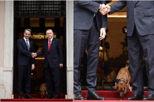 Στο Μαξίμου το "γούρι" του Κυριάκου Μητσοτάκη: O μικρός Μάξιμος και η αδερφή του, μεγάλη θαυμάστρια του Πίνατ - εικόνα 3