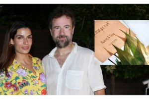 Τόνια Σωτηροπούλου: Η πρώτη φωτογραφία του γάμου της με τον Κωστή Μαραβέγια - Ο Μουζουράκης μεταξύ των 10 καλεσμένων