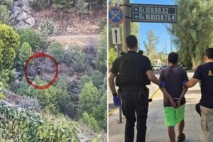 Μέλος του ISIS δηλώνει ο 32χρονος που επιτέθηκε σε γυναίκες και έβαλε φωτιά στον Υμηττό - "Μου έδωσαν 100 ευρώ"