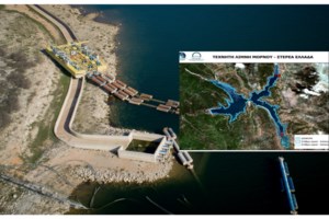 Η λειψυδρία απειλεί την Αθήνα: Στερεύει ο Μόρνος - Αναδύονται τα βυθισμένα σπίτια από το χωριό Κάλλιο [εικόνες] - εικόνα 2