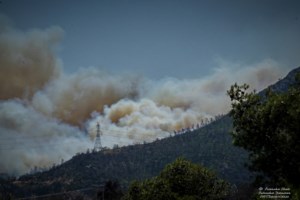 Θάσος: Κεραυνοί προκάλεσαν δύο δασικές πυρκαγιές - Μάχη με τις φλόγες δίνουν πυροσβέστες από την Καβάλα