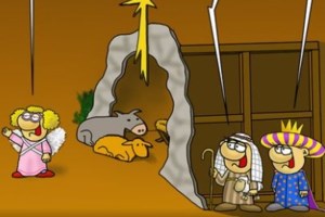 Αρκάς: Η εορταστική καλημέρα και τα κάλαντα από τον Θανασάκη