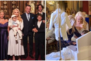 Η βάφτιση του γιου της Κλέλιας Πανταζή: Ο στολισμός με θέμα τα λεμόνια και οι vintage νότες με retro αντικείμενα και αξεσουάρ - εικόνα 15