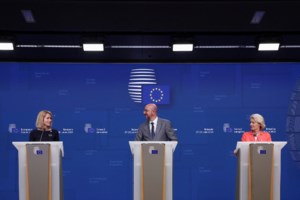 Νέα προειδοποίηση Μητσοτάκη στη Βόρεια Μακεδονία από τις Βρυξέλλες - Τι είπε για Μπελέρη και Μεσανατολικό