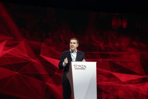 Συνέδριο ΣΥΡΙΖΑ με πολιτική, μπάλα και τέχνη: Ζάεφ, Ρότσα, Τσανακλίδου, Κραουνάκης και "κόπι πάστε" συνθήματα ΠΑΣΟΚ - εικόνα 4