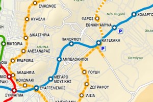 Νέες κυκλοφοριακές ρυθμίσεις στο κέντρο της Αθήνας: Σε εξέλιξη εργασίες για τον σταθμό του μετρό "Αλεξάνδρας"