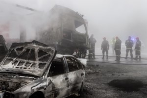 Η αλήθεια για το τραγικό τροχαίο στην Εγνατία: Ο Ουκρανός οδηγός του φορτηγού δεν είδε τα διόδια και τους πήρε όλους σβάρνα - εικόνα 7