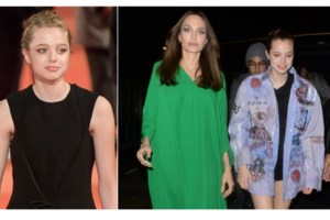 Ξανθιά, λαμπερή και αιθέρια: Η Αντζελίνα Τζολί σε χλιδάτο state dinner στον Λευκό Οίκο με vintage Chanel look και τον γιο της - εικόνα 22