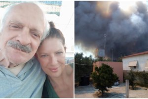 "Πάμε, πάμε, πάμε": Η ρεπόρτερ του Open σε υστερία τρέχει να απομακρυνθεί από τις φλόγες που πλησιάζουν [βίντεο] - εικόνα 2