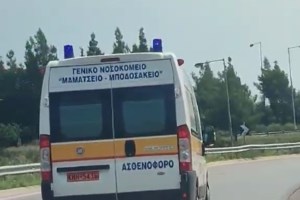 "Γέφυρα ζωής" από την ΕΛ.ΑΣ. για έγκυο από την Πιέρια [βίντεο]