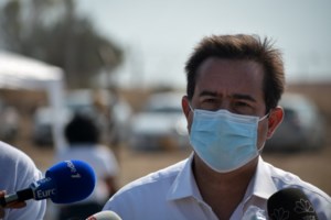 Χρυσοχοΐδης: Υπάρχουν ήδη 9.200 πρόσφυγες και μετανάστες στη νέα δομή του Καρά Τεπέ