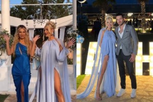 Ιωάννα Τούνη: Η στιγμή που κοιτά δακρυσμένη το παιδί στην αγκαλιά του Αλεξάνδρου - Συγκινήθηκε στη βάφτιση του γιου της