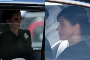 Θλιμμένοι πρίγκιπες: Γουίλιαμ και Χάρι βάδισαν δίπλα - δίπλα,  όπως 25 χρόνια πριν στην κηδεία της Νταϊάνα