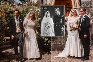 Το βασιλικό vintage φόρεμα της Βασίλισσας που έγινε το νυφικό της πριγκίπισσας Βεατρίκης